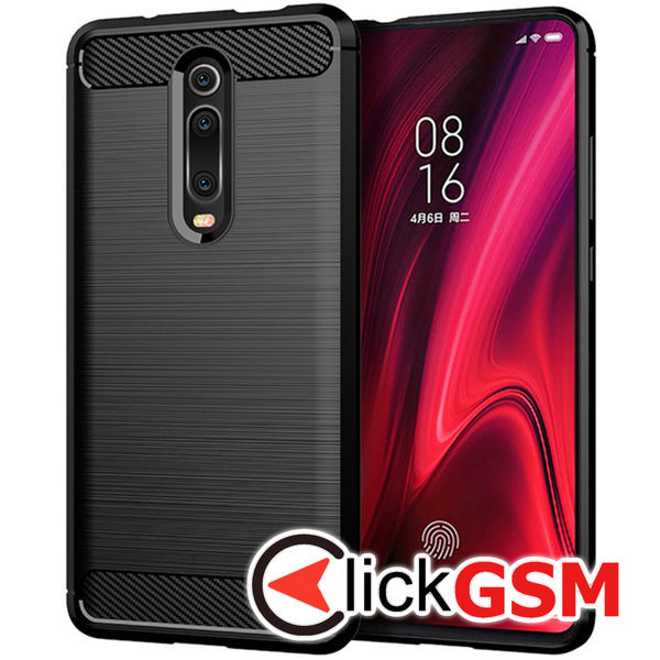 Accesoriu Carbon Silicone Xiaomi Mi 9T