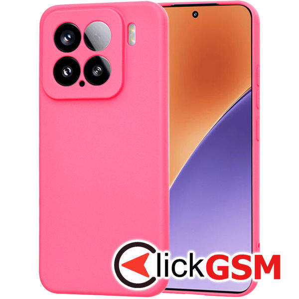 Accesoriu Husa SoftFlex Fucsia Xiaomi 15