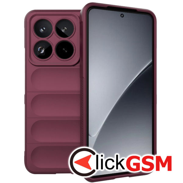 Accesoriu Husa Magic Shield Bordo Xiaomi 15 Pro