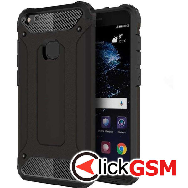 Accesoriu Husa Hybrid Armor Negru Huawei P10 Lite