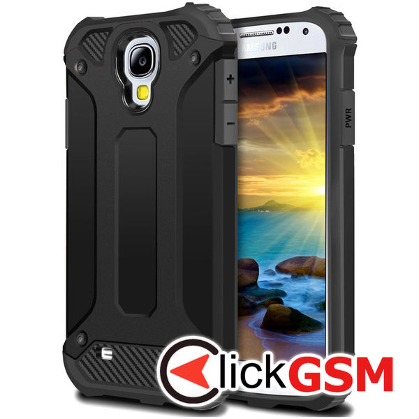 Accesoriu Husa Hybrid Armor Negru Samsung Galaxy S4