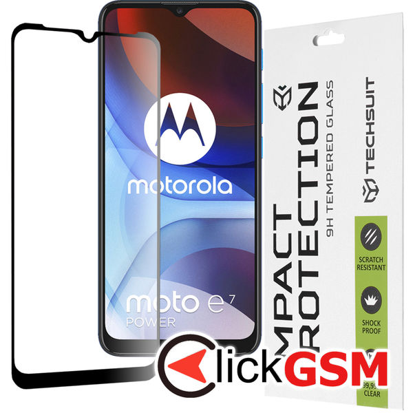 Accesoriu Folie Securizata Negru Motorola Moto E7 Power