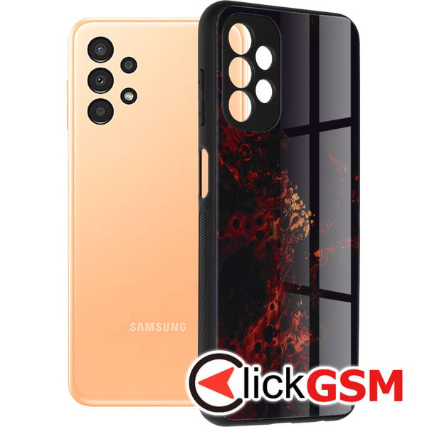 Accesoriu Husa Glaze Rosu Samsung Galaxy A13