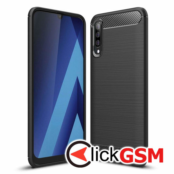 Accesoriu Carbon Silicone Samsung Galaxy A70