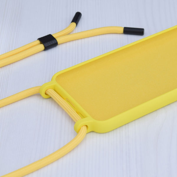 Techsuit - Crossbody Lanyard - Xiaomi 12T / 12T Pro - Yellow