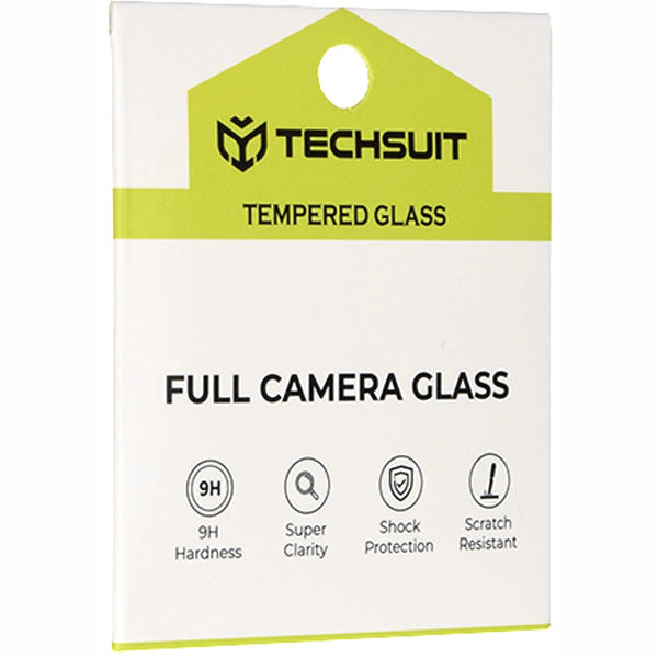 Techsuit - Full Camera Glass - Google Pixel 8 - Black