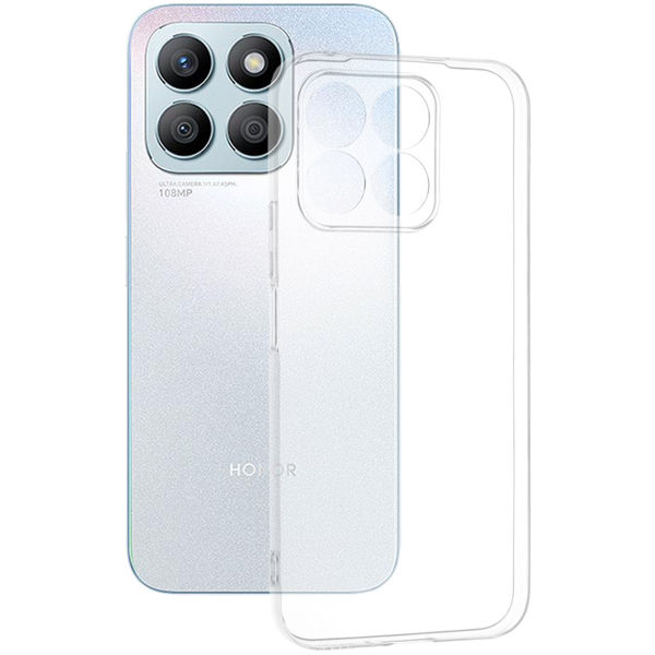 Techsuit - Clear Silicone - Honor X8b - Transparent