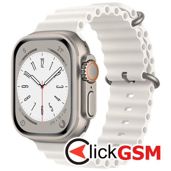 Curea Smartwatch alb Apple Watch 8lx