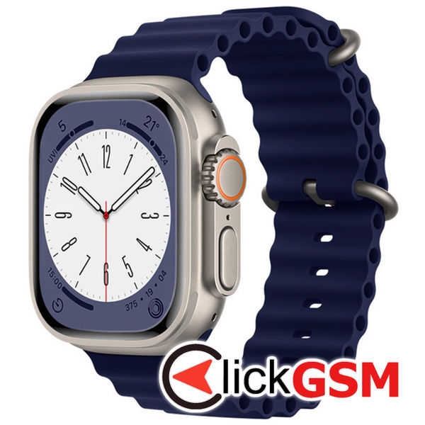 Curea Smartwatch albastru Apple Watch 8m6