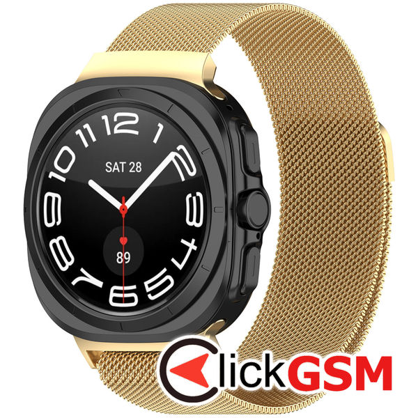 Curea Smartwatch auriu Samsung Galaxy Watch Ultra fn1