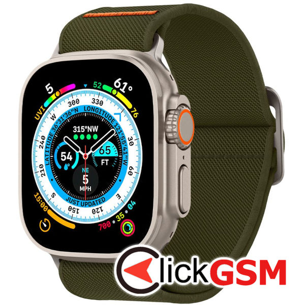 Curea Smartwatch kaki Apple Watch 8ie