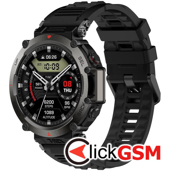 Curea Smartwatch negru Amazfit 55k