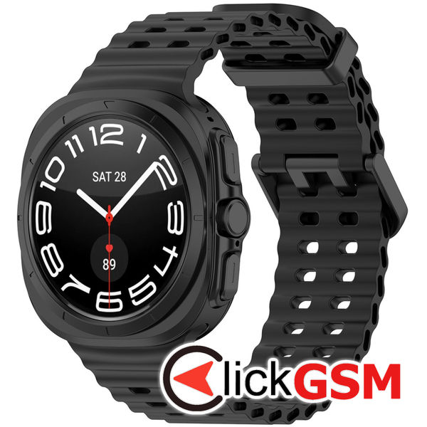 Curea Smartwatch negru Samsung Galaxy Watch Ultra fx8