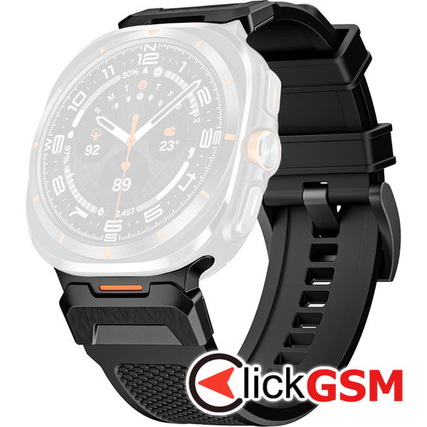 Curea Smartwatch negru Samsung Galaxy Watch Ultra hbd