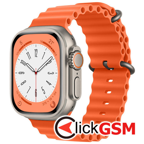 Curea Smartwatch portocaliu Apple Watch a1r