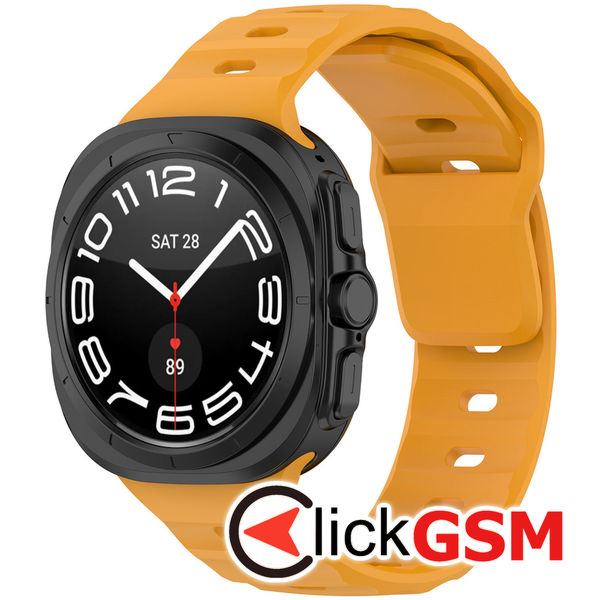 Curea Smartwatch portocaliu Samsung Galaxy Watch Ultra fnh