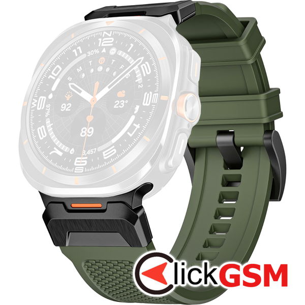 Curea Smartwatch verde Samsung Galaxy Watch Ultra hbf