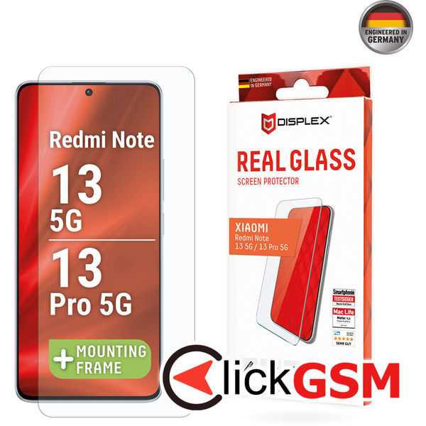 Accesoriu Folie 2D Transparenta Xiaomi Redmi Note 13 5G