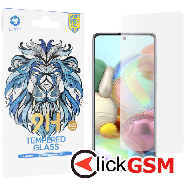 Folie Clasica transparenta Samsung Galaxy A71 duu