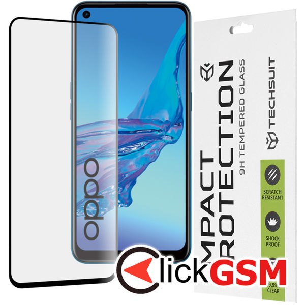 Folie Securizata negru Oppo A53s 850