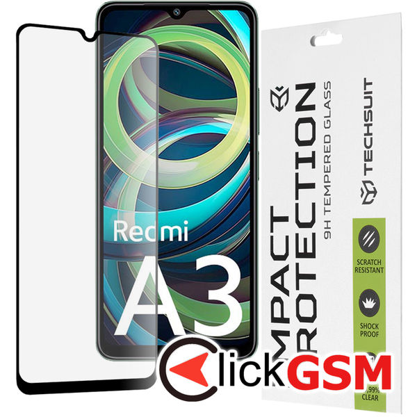 Accesoriu Folie Securizata Negru Xiaomi Redmi A3