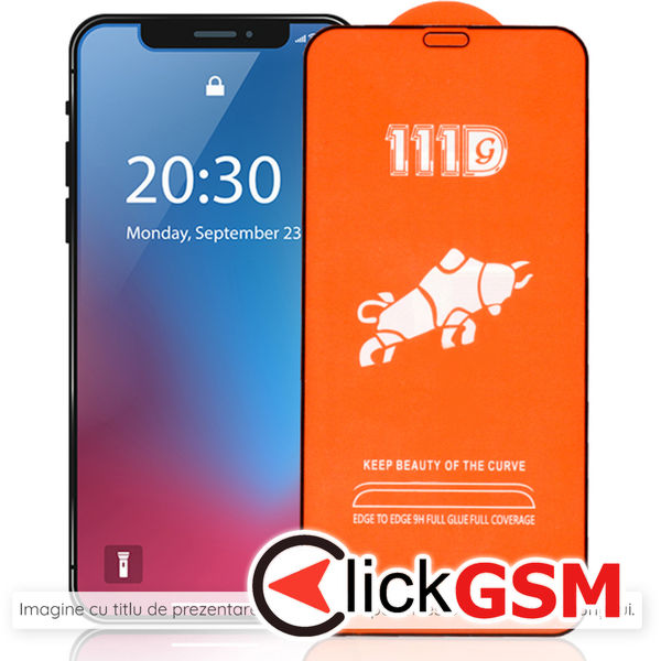 Accesoriu Folie Securizata Negru Xiaomi Redmi Note 13 5G