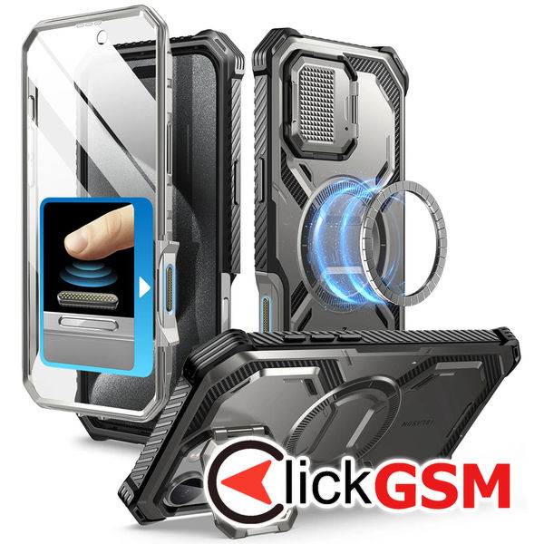 Husa Armorbox gri Apple iPhone 16 Pro gxk