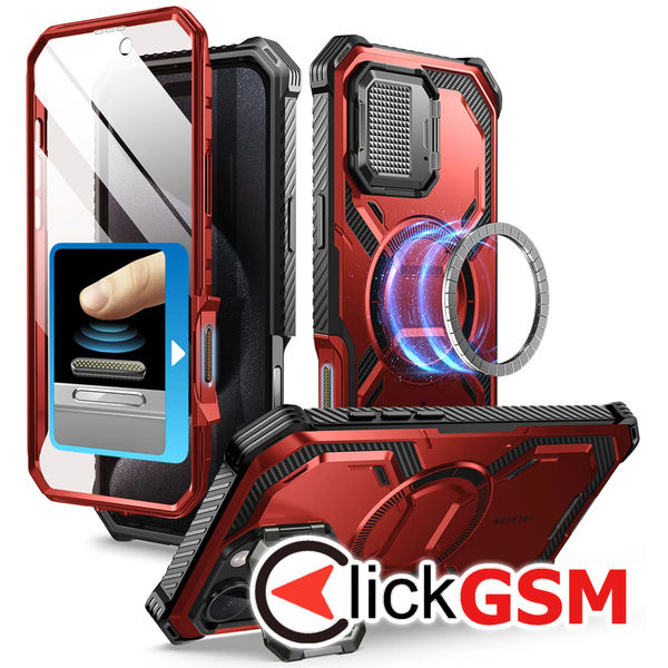 Husa Armorbox rosu Apple iPhone 16 Pro gxj