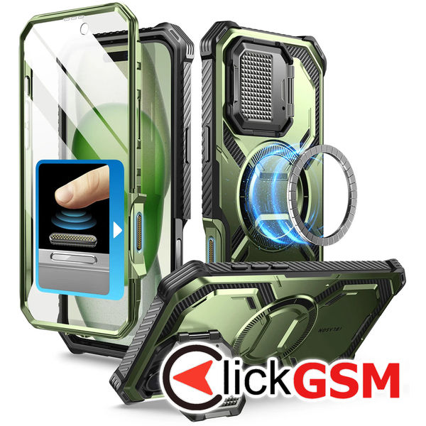 Husa Armorbox verde Apple iPhone 16 gwf