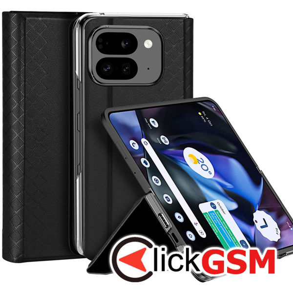 Accesoriu Husa Bril Negru Google Pixel 9 Pro Fold