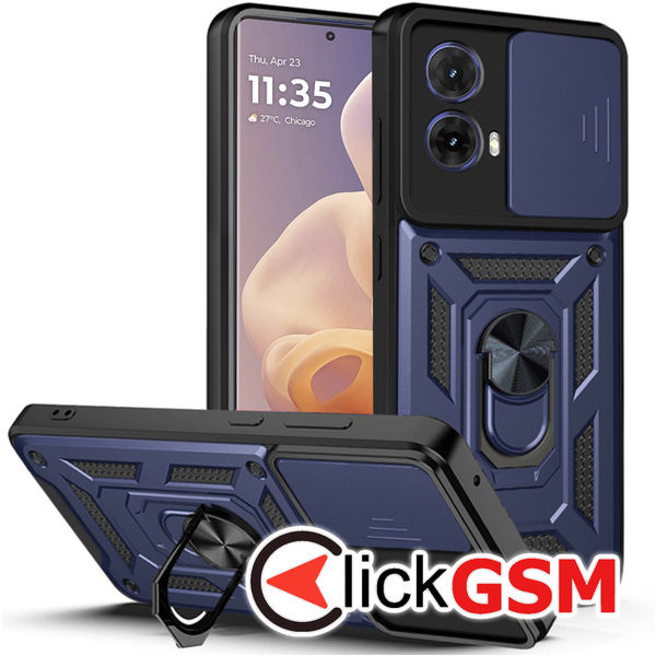 Husa CamShield albastru Motorola Moto G85 enf