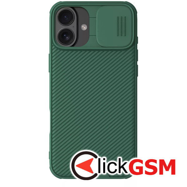 Husa CamShield Pro verde Apple iPhone 16 Plus gfp