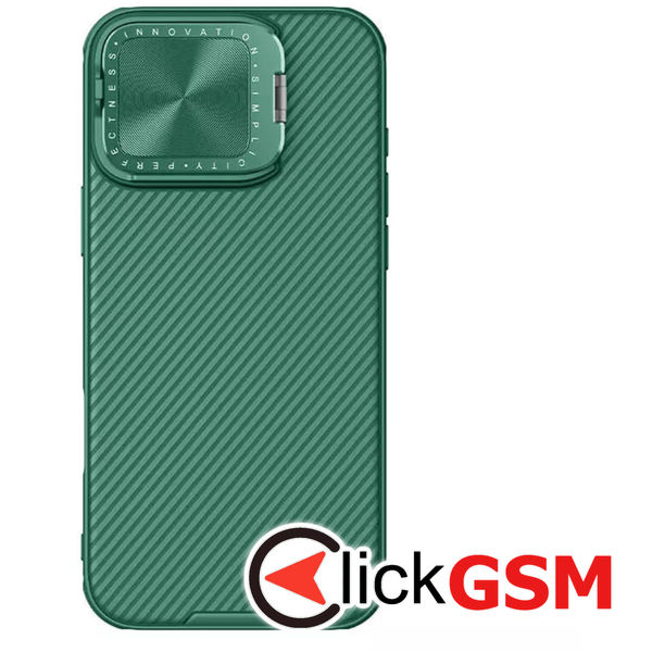 Husa CamShield Pro verde Apple iPhone 16 Pro Max ggz