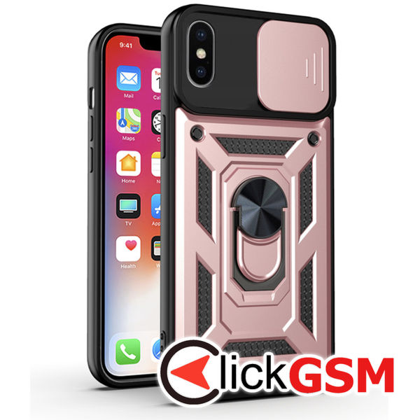 Husa CamShield roz Apple iPhone XS Max act