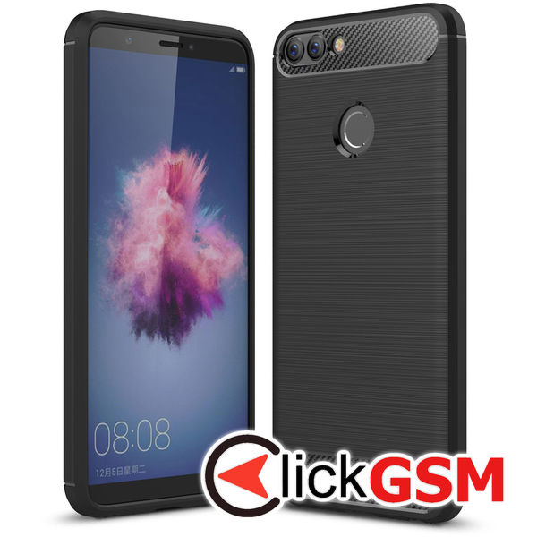 Husa Carbon Silicone Huawei P Smart