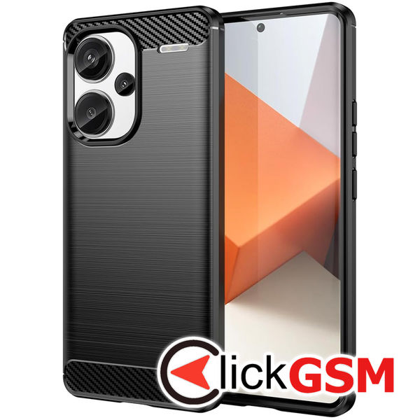 Husa Carbon Silicone Xiaomi Redmi Note 13 Pro+