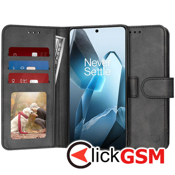 Husa Carte negru OnePlus 13 eyn