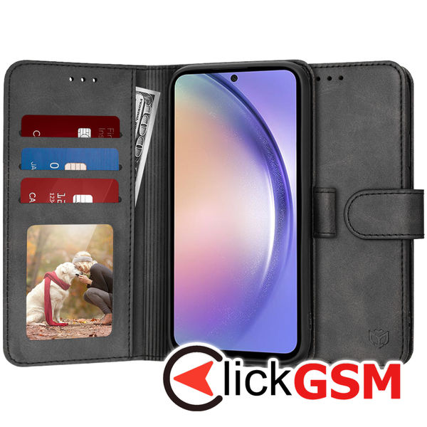 Husa Carte negru Samsung Galaxy A54 5G 93o