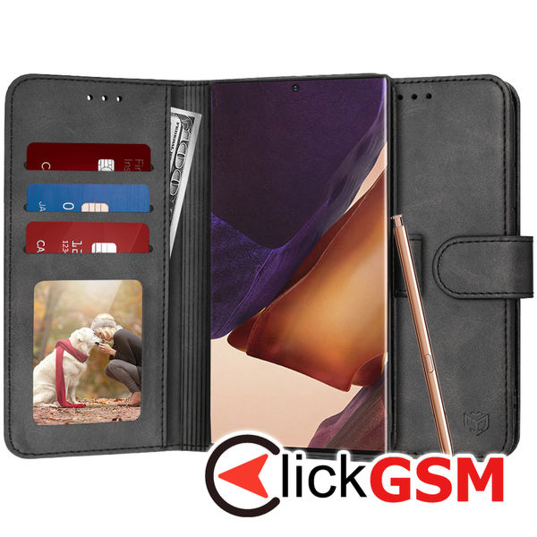 Husa Carte negru Samsung Galaxy Note20 Ultra 5G 94u