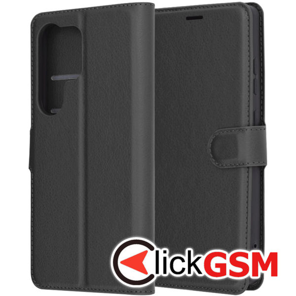 Husa Carte negru Samsung Galaxy S25 Ultra 6ai