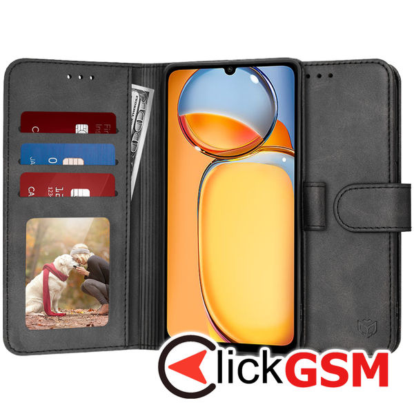 Husa Carte negru Xiaomi Redmi 13C 942