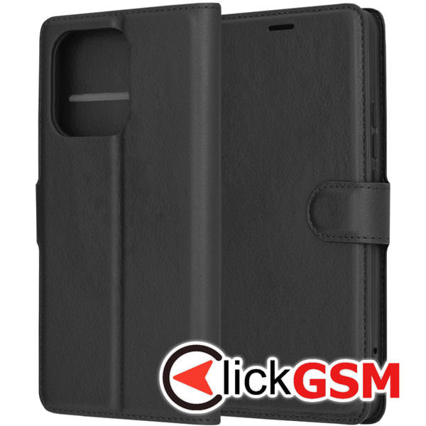 Husa Carte negru Xiaomi Redmi Note 13 4G a6o