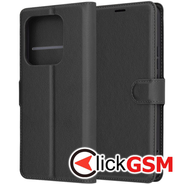 Accesoriu Husa Carte Negru Xiaomi Redmi Note 14 5G