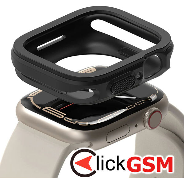 Accesoriu Husa Ceas Negru Apple Watch 10 42mm