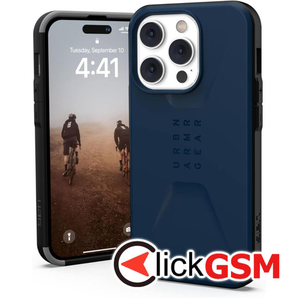 Husa Civilian bleumarin Apple iPhone 14 Pro Max ilu