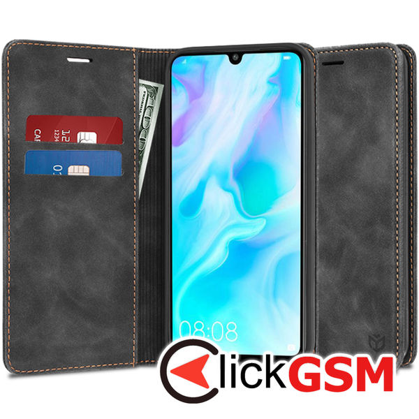 Accesoriu Husa Confy Negru Huawei P30 Lite