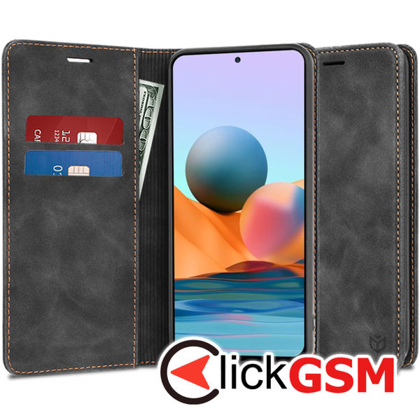 Husa Confy negru Xiaomi Redmi Note 10 Pro 9bi