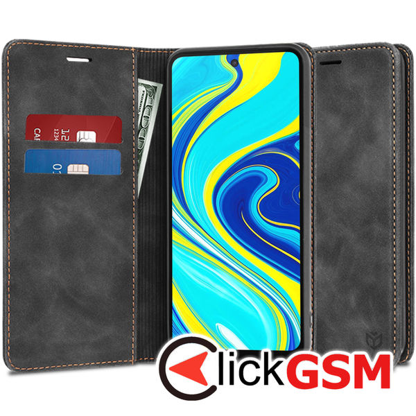 Husa Confy negru Xiaomi Redmi Note 9 Pro 9bf