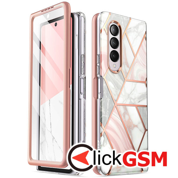 Accesoriu Husa Cosmo Roz Samsung Galaxy Z Fold3