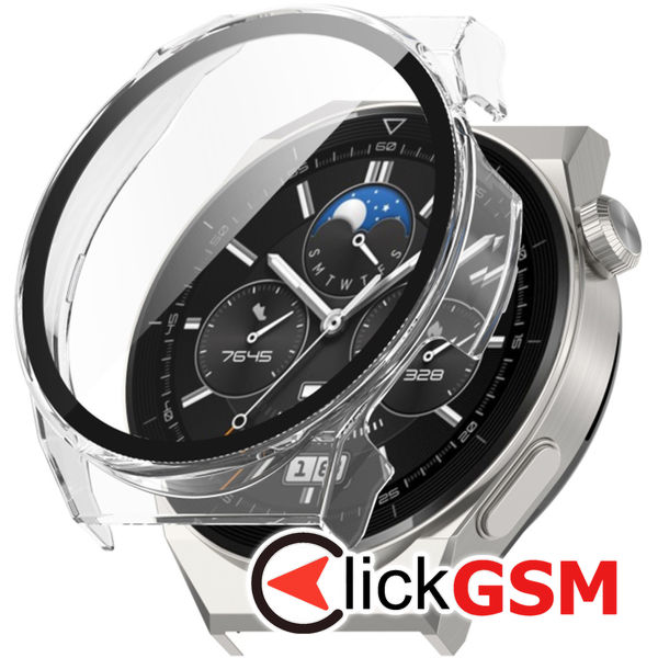 Accesoriu Husa Defense360 Pro Transparenta Huawei Watch GT3 Pro 46mm